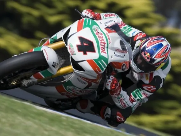 jonathan rea castrol honda wsb test australia