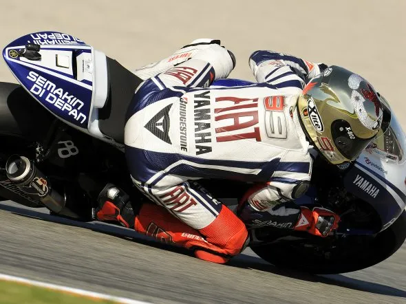 jorge lorenzo 16 testvalencia