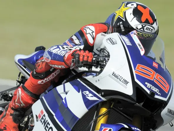 jorge lorenzo assen fp1 2012