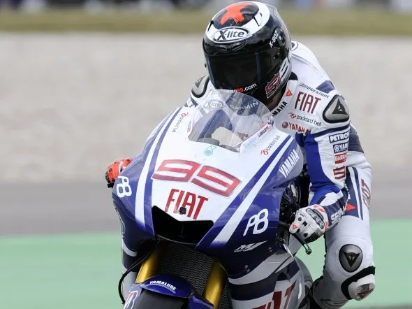 jorge lorenzo assen prove 2 2010