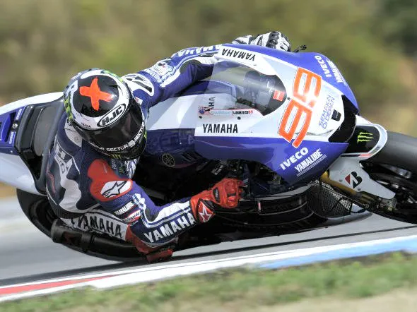 jorge lorenzo day 1 brno motogp 2013