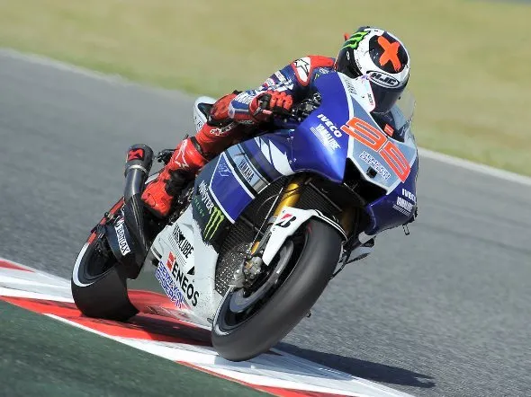 jorge lorenzo day1 barcellona 2013
