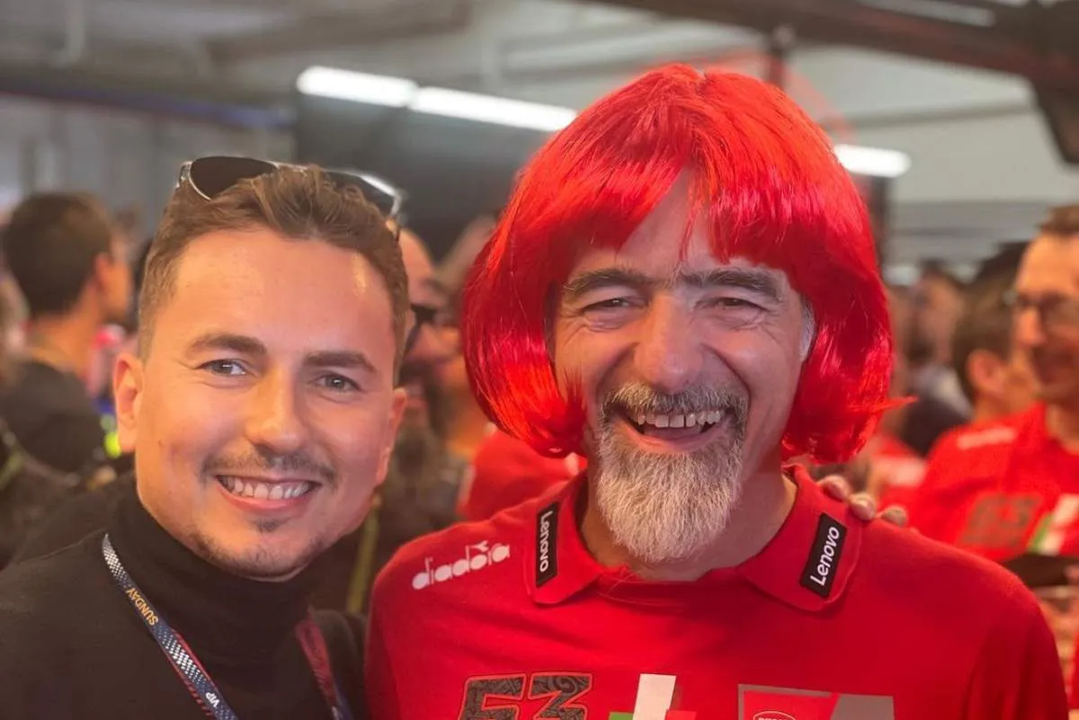 jorge lorenzo e gigi dalligna