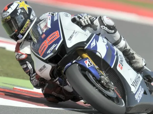 jorge lorenzo gara motogp silverstone 2012