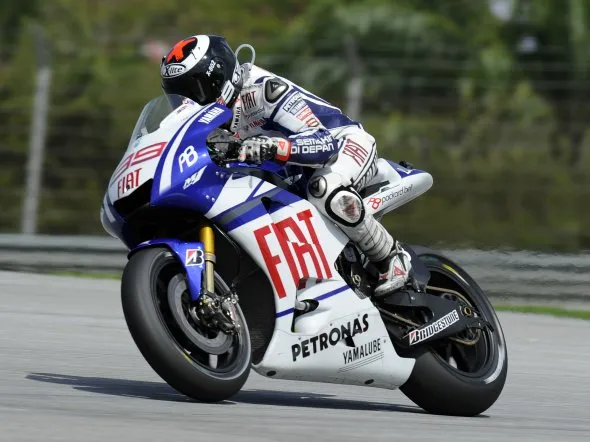 jorge lorenzo gara sepang 2010