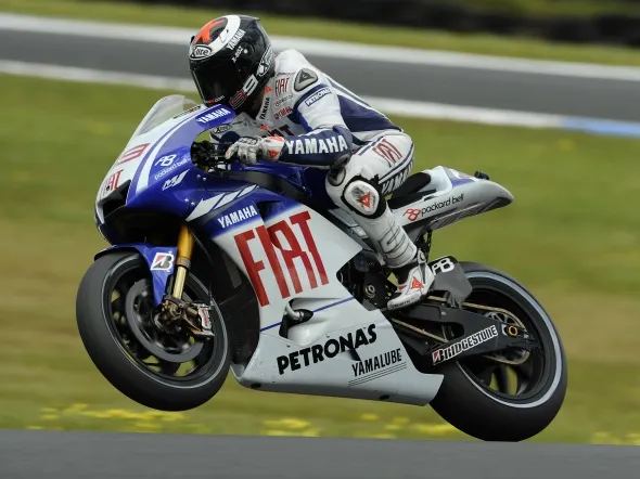 jorge lorenzo gp phillip island 2009