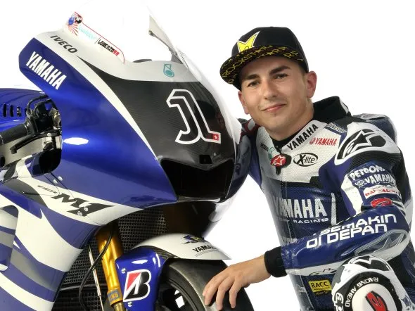 jorge lorenzo launch yamaha 1