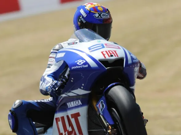 jorge lorenzo motogp barcellona pole 2009