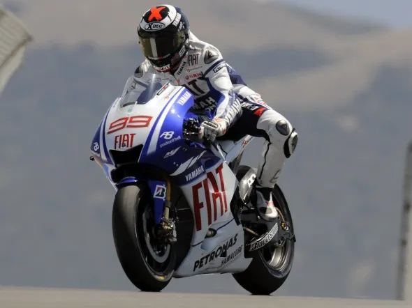 jorge lorenzo motogp gara laguna seca 2009 1