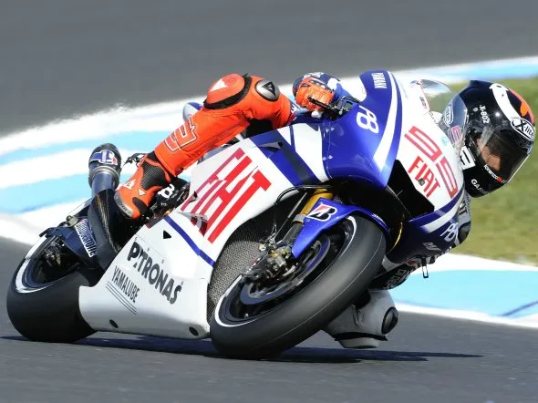 jorge lorenzo motogp phillip island gara 2010