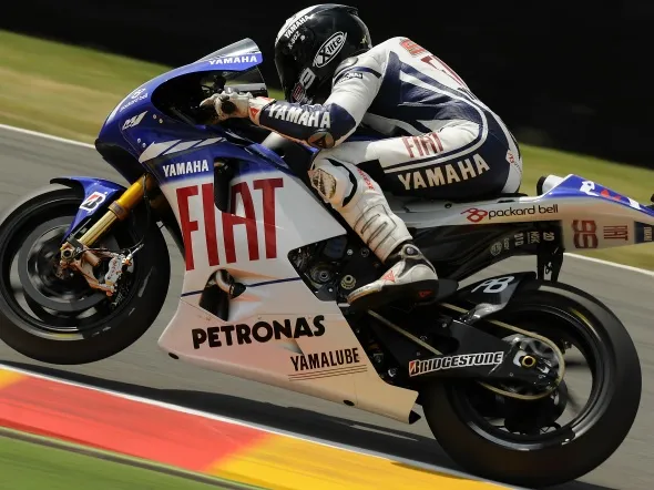 jorge lorenzo motogp pole mugello 2009