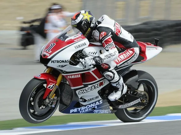 jorge lorenzo motogp qualifiche lagunaseca 2011