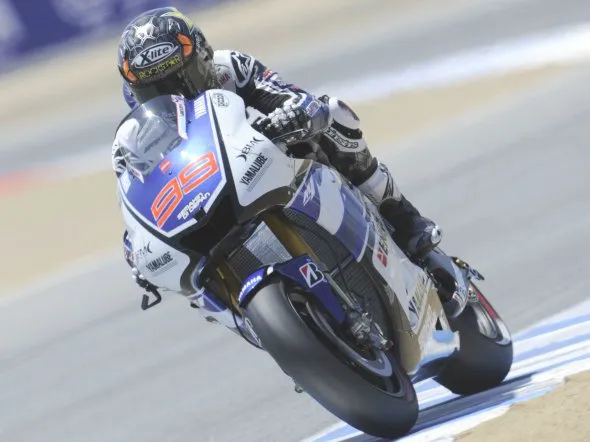 jorge lorenzo motogp race laguna seca 2012