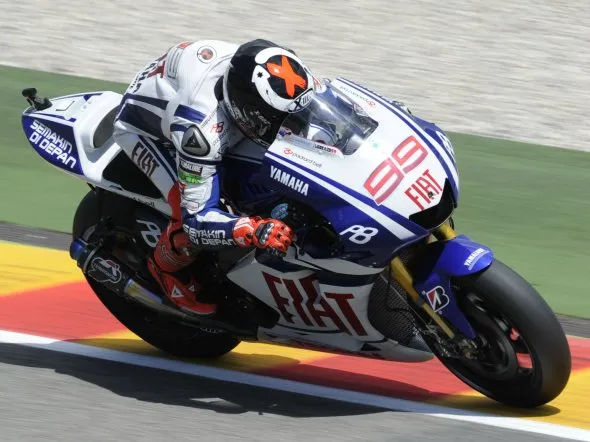 jorge lorenzo mugello prove 2 2010