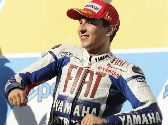 jorge lorenzo podium motogp class motegi