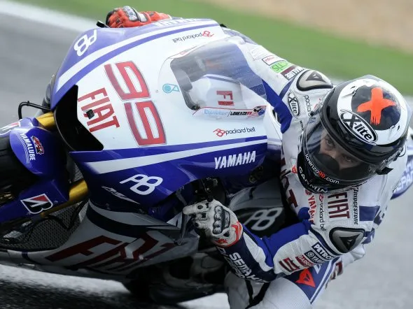 jorge lorenzo pole motogp estoril 2010