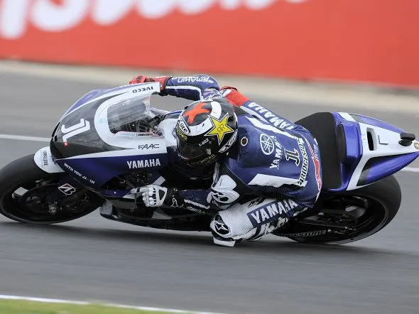 jorge lorenzo prove1 silverstone 2011