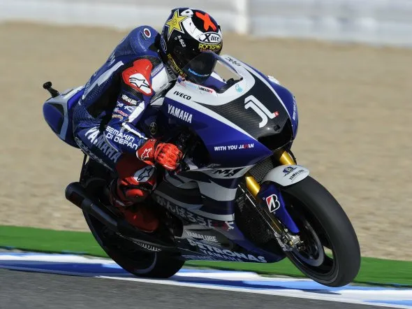 jorge lorenzo provelibere jerez 2011