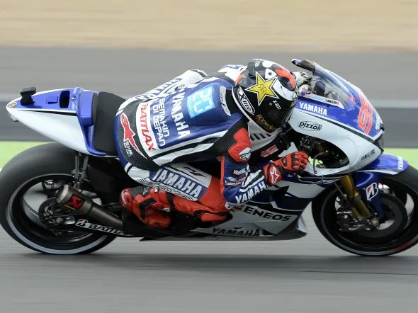 jorge lorenzo qp silverstone 2012
