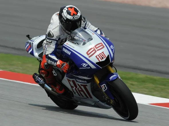 jorge lorenzo qualifiche motogp sepang 2009