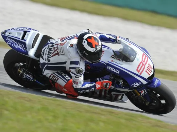 jorge lorenzo qualifiche motogpsepang 2010