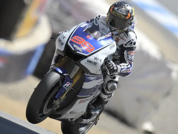jorge lorenzo saturday laguna seca 2012