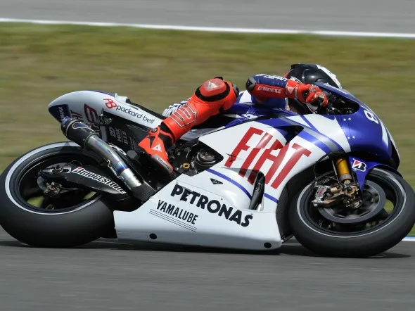 jorge lorenzo test jerez 2010