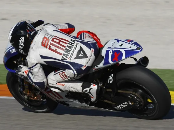 jorge lorenzo test valencia 09