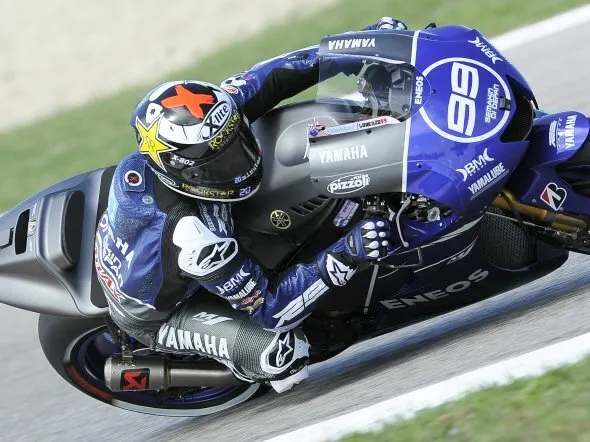 jorge lorenzo warm up misano 2012