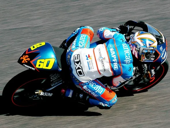 julian simon 125 winter test estoril 2009