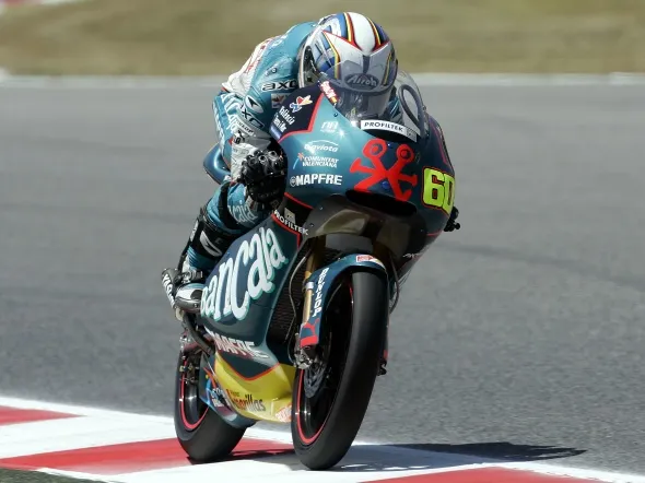 julian simon 125cc barcellona qualifying 2009