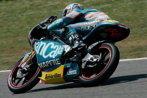julian simon barcelona 125cc practice 1