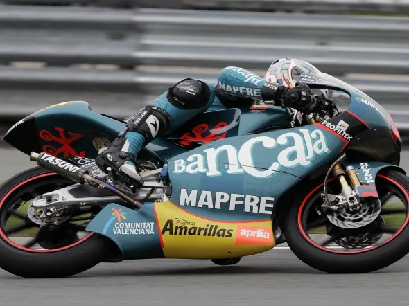 julian simon sachsenring gara 125cc 2009