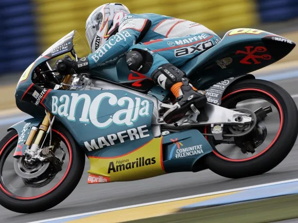 julian simon warmup 125cc lemans 2009