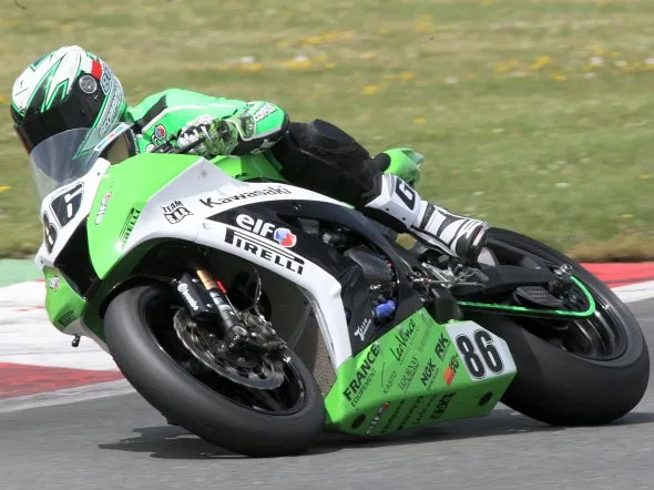 julien da costa kawasaki src magny cours fsbk 2012