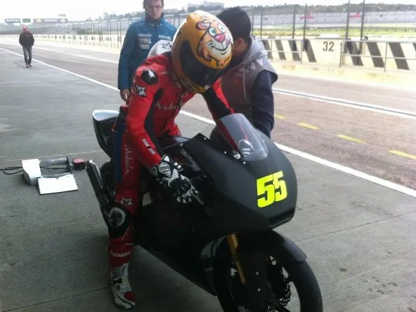 kalex ktm test valencia 2