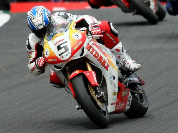 karl harris oulton park hydrex honda bsb