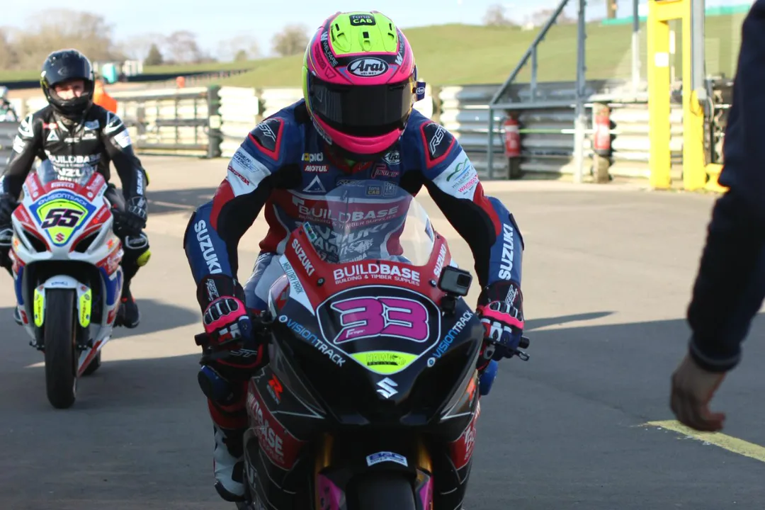 keith farmer mallory park bsb test