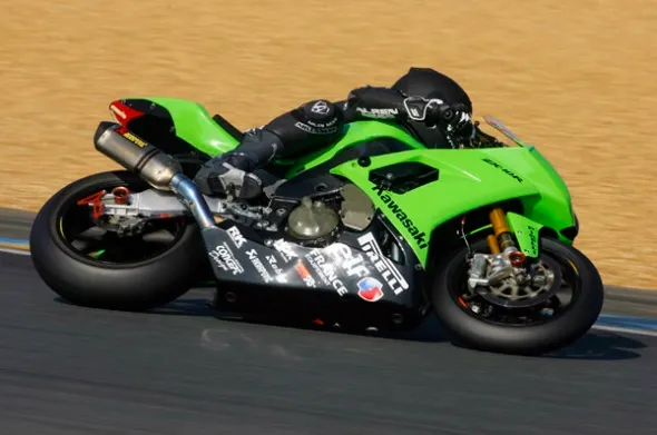 kenny foray 24h le mans 2009 test