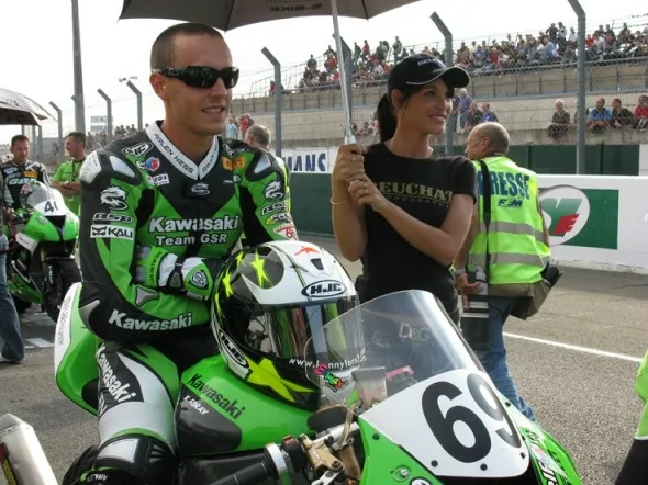 kenny foray grid lemans fsbk