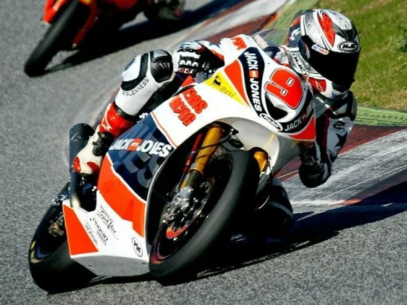 kenny noyes barcellona moto2 harris promoracing