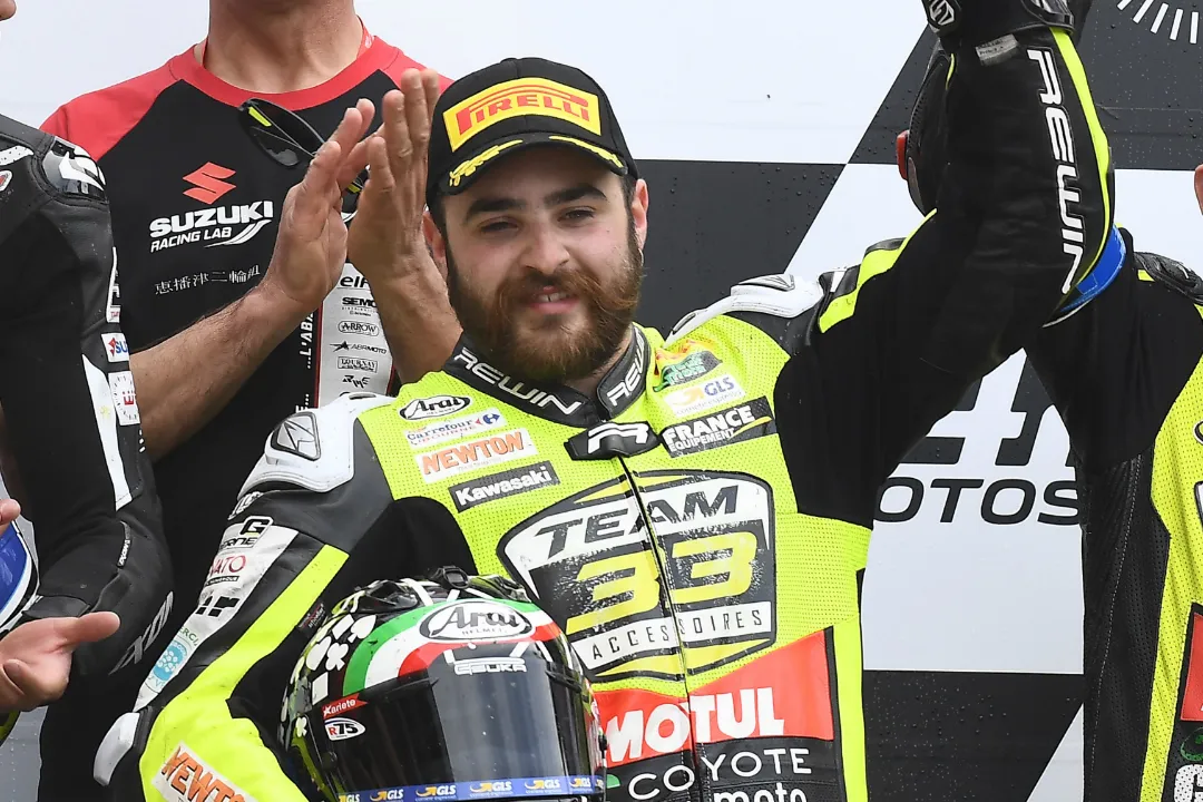 kevin manfredi podium lemans