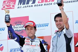 kousuke akiyoshi win podium suzuka 09
