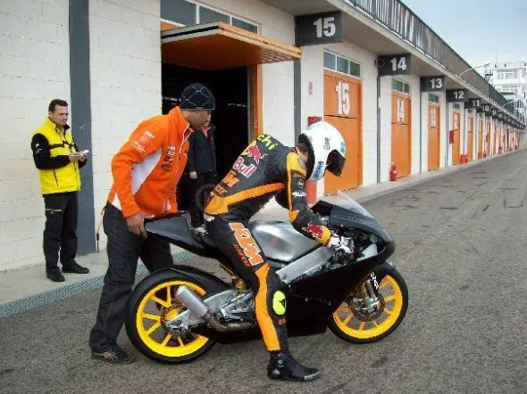 ktm moto3 test cartagena 1