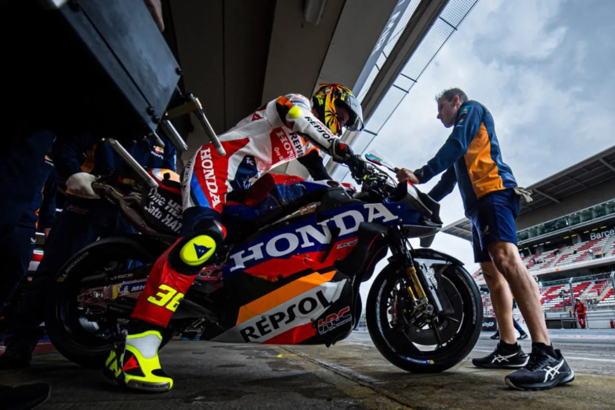 la honda di joan mir