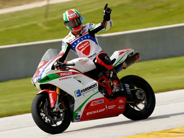 larry pegram ducati road america