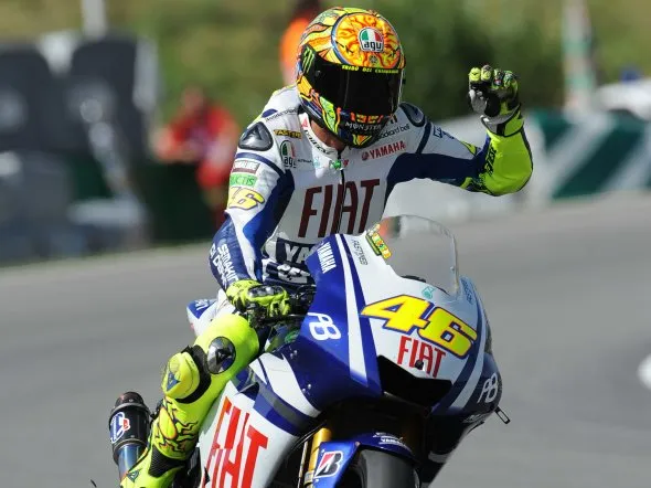 lettera valentino rossi yamaha 1
