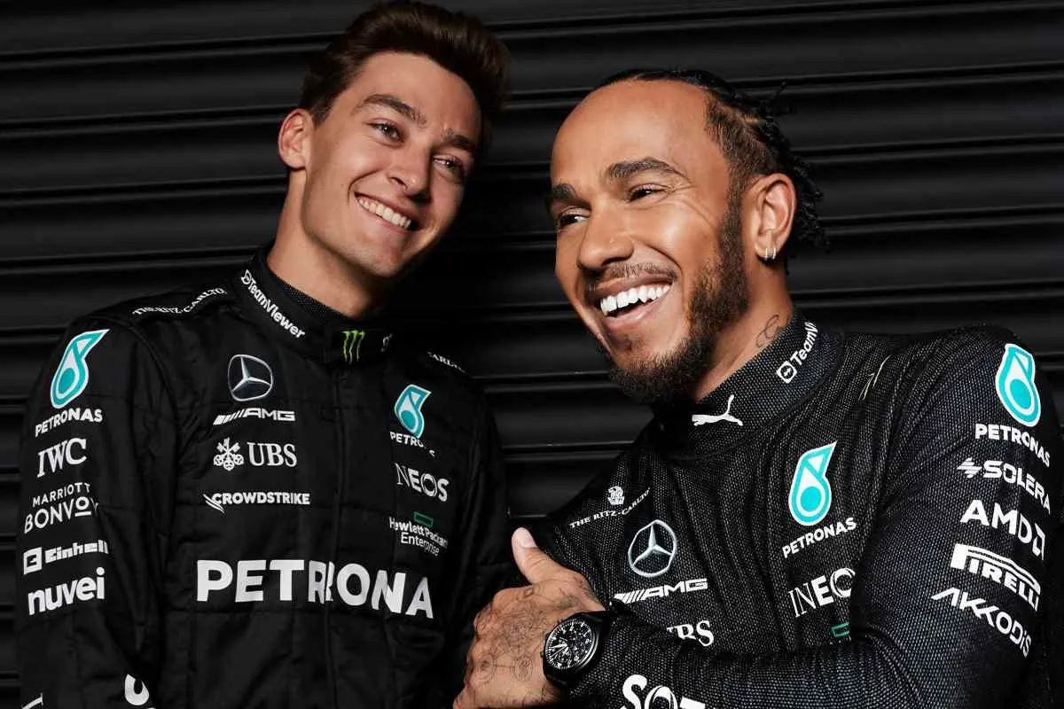 lewis hamilton george russell
