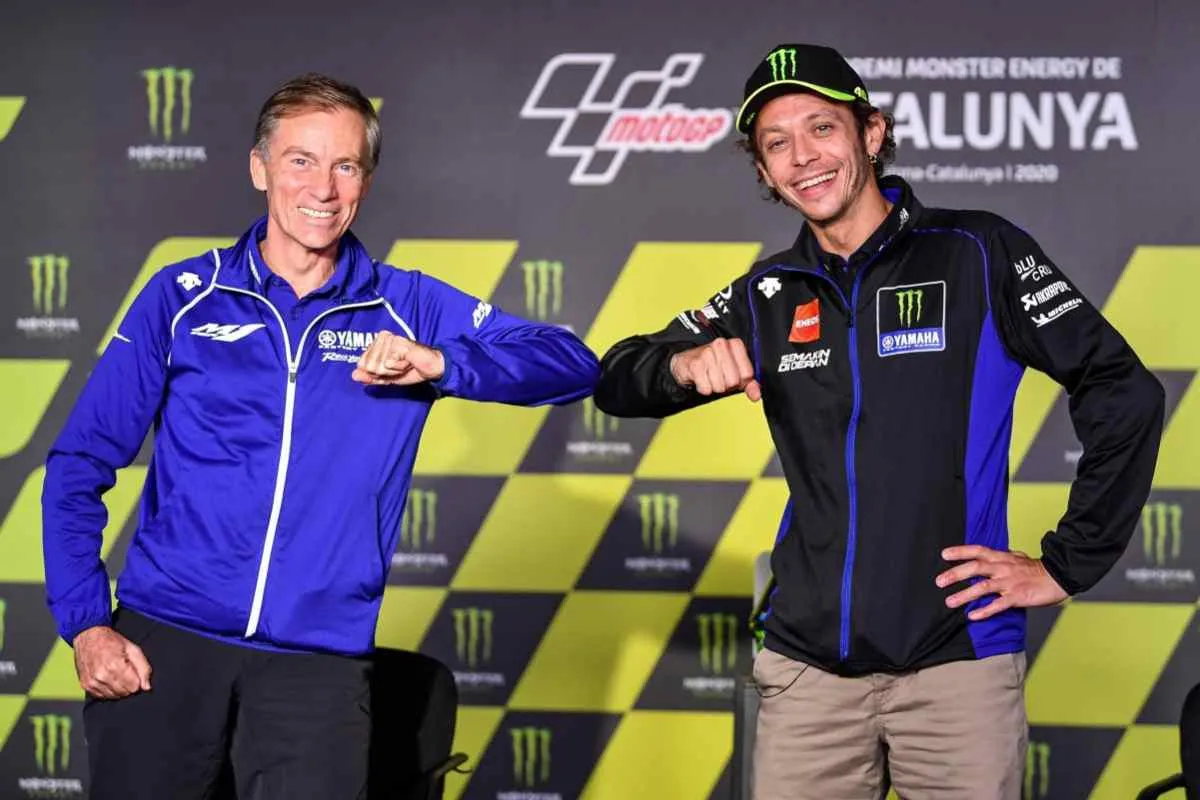 lin jarvis e valentino rossi