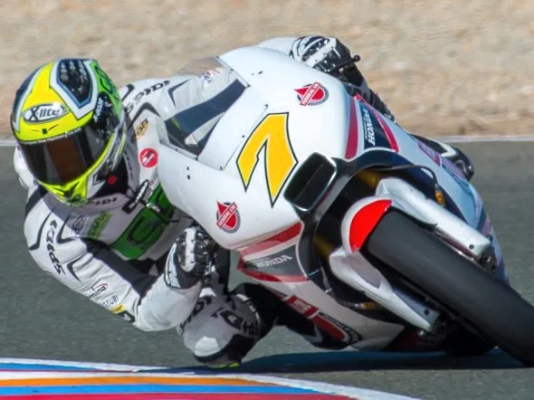 lorenzo baldassarri suter moto2 test almeria